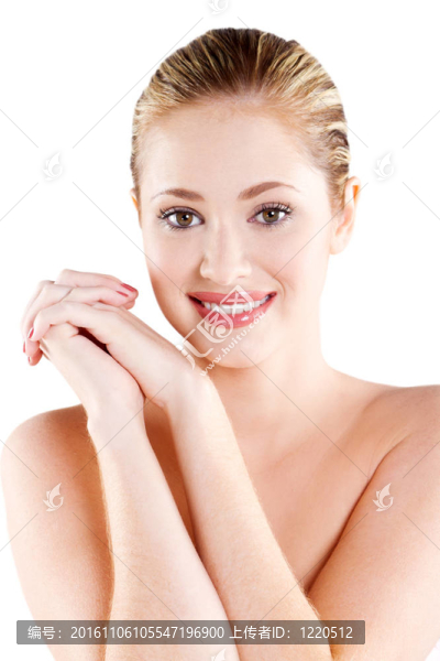 干凈的女性美