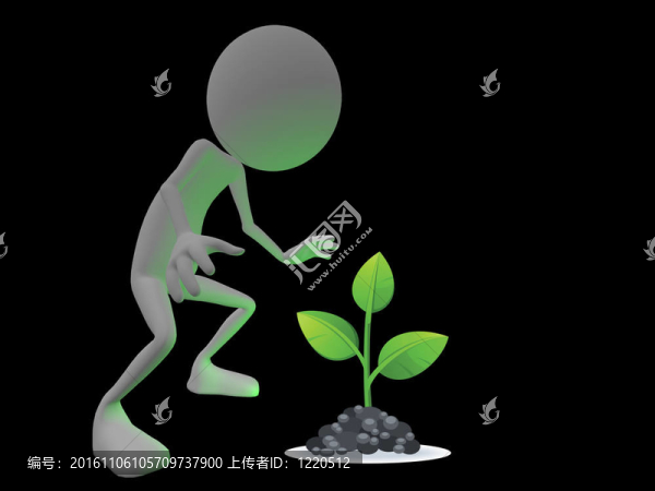 發(fā)光的植物