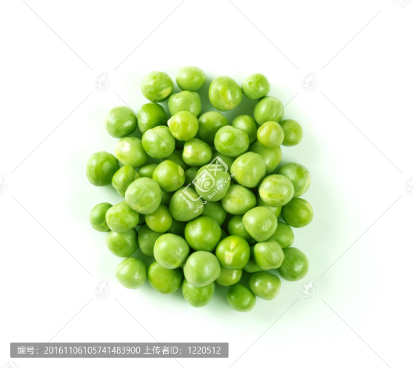 綠色的豌豆
