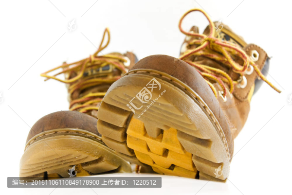 沉重的冬天的鞋