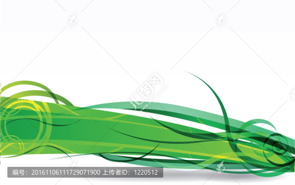 向量的綠色背景