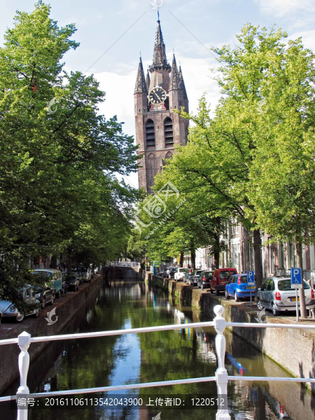海牙的街景；Netherland