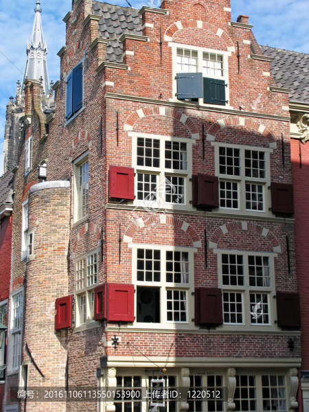 海牙的街景；Netherland