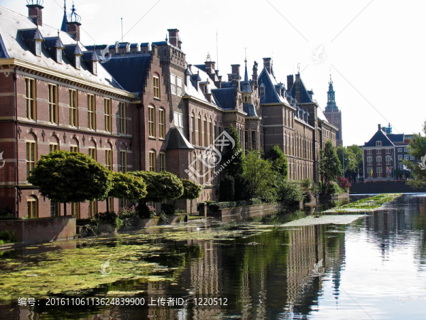 海牙的街景；Netherland