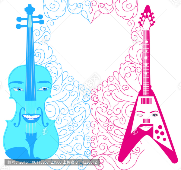 Violino,e,apaixonados吉他