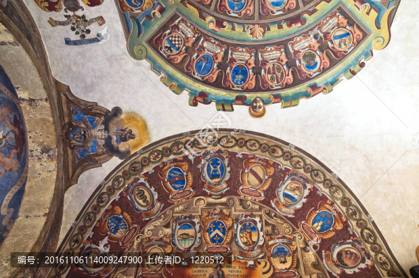 博洛尼亞室內(nèi)Archiginnasio。Emilia,Romagna。意大利.