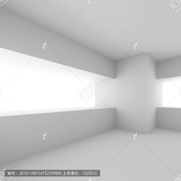 空蕩蕩的房間