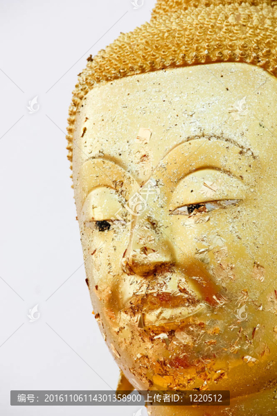 佛陀的宗教雕像。watsamarn；Chachaengsao；泰國(guó)
