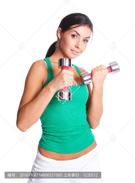 女人用啞鈴