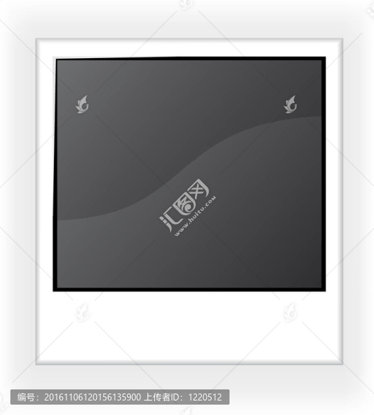 空白的照片