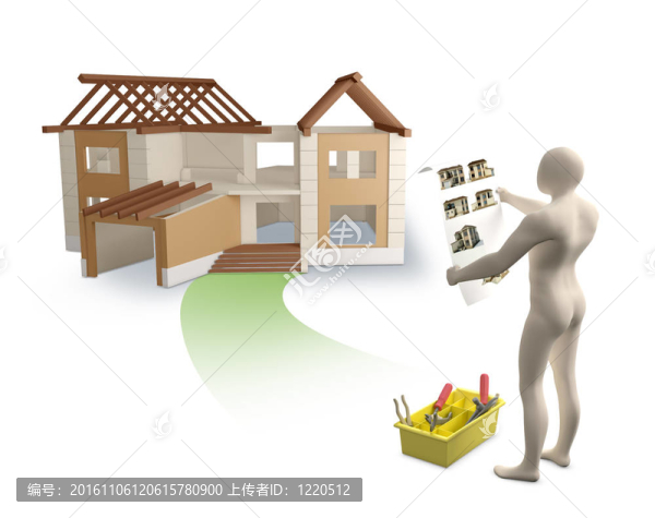 房屋；計(jì)劃；工具；錘子