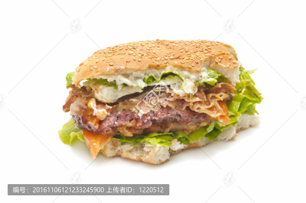 漢堡咬