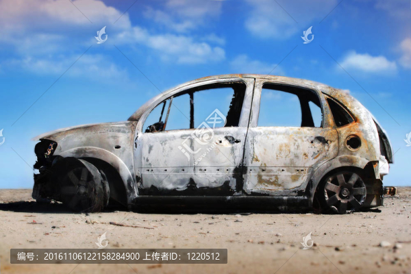 廢棄的汽車