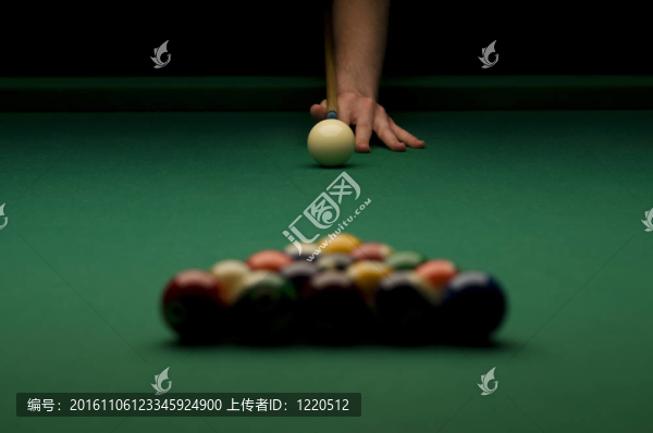 臺球的