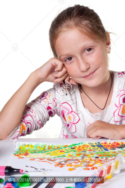 小孩子畫畫