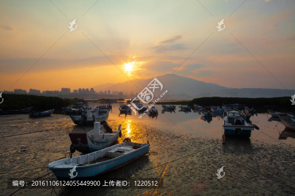 最后的日出和釣魚