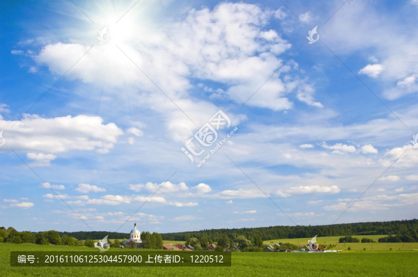 美麗的夏日風(fēng)景