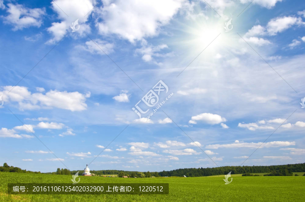 美麗的夏日風(fēng)景