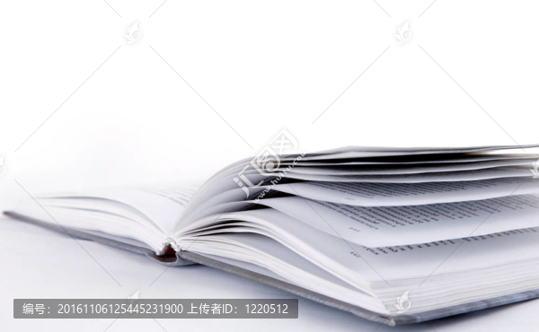 打開的書