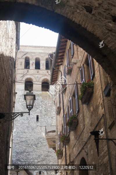 Narni（特爾尼；翁布里亞大區(qū)；意大利）的老建筑