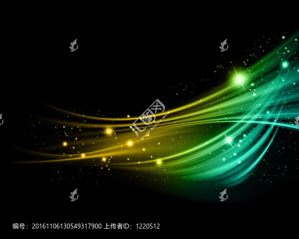 抽象發(fā)光線背景
