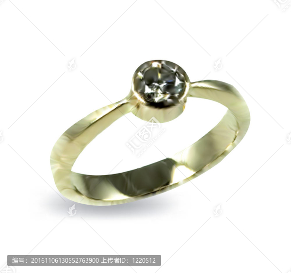 黃金結(jié)婚戒指鉆石。