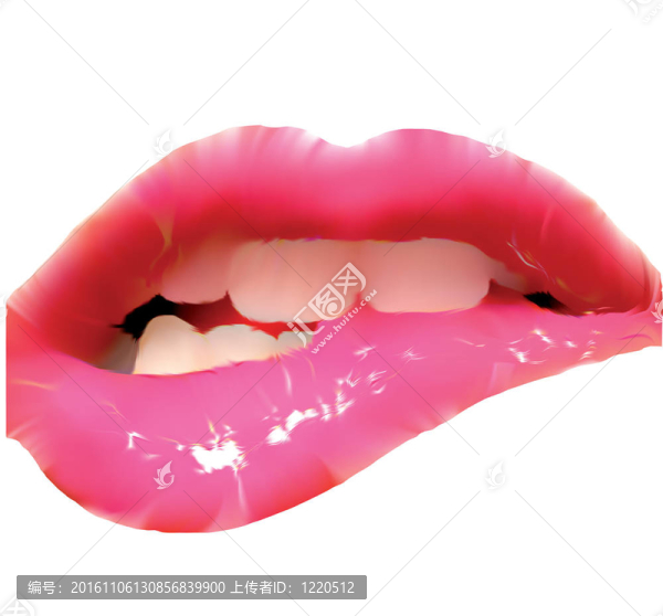 閃亮的嘴唇和White,Teeth。