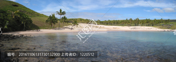 安納根納海灘；復(fù)活島