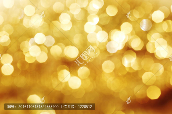金色的背景虛化