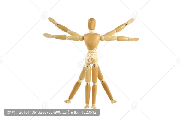 木制假人維特魯威人