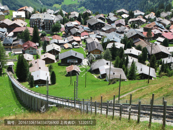 Muerren；瑞士著名的滑雪勝地