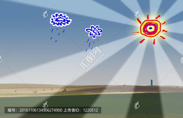 陽光和雨
