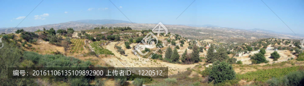 一個典型的Cyprian景觀盡收眼底