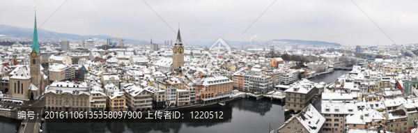 蘇黎世冬季全景