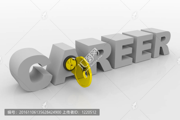 進(jìn)入3D文字的關(guān)鍵。概念。三維渲染圖像。