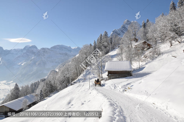 Braunwald；瑞士著名的滑雪勝地