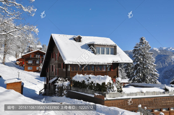 Braunwald；瑞士著名的滑雪勝地