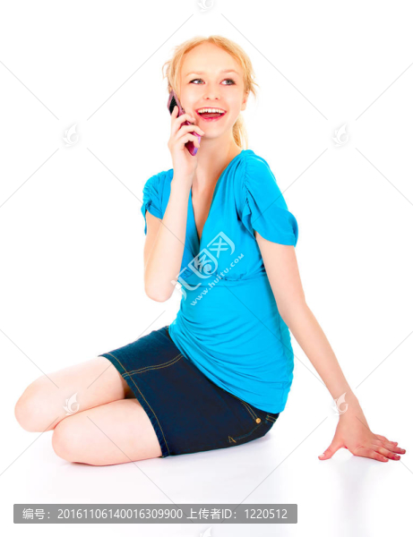 帶手機的女孩