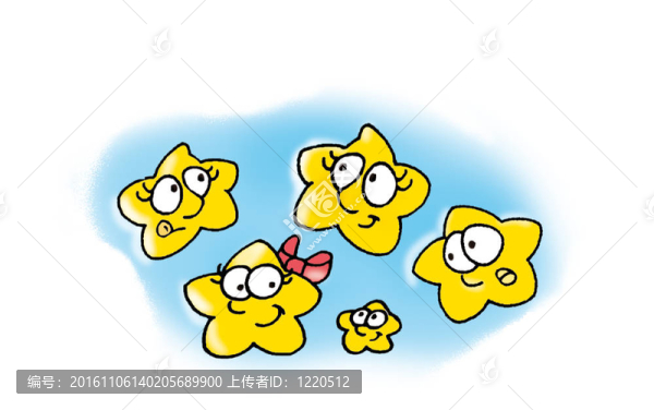 星星的可愛；
