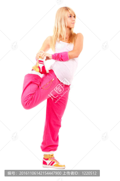 年輕的女運(yùn)動(dòng)員