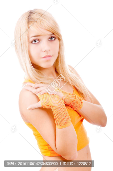 年輕的女運(yùn)動員