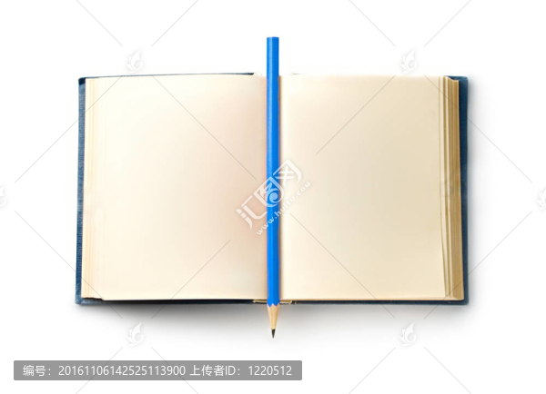 用白色的鉛筆寫的書