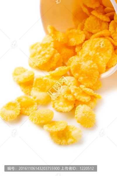 白色玉米片