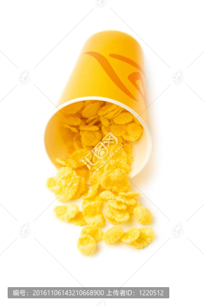 白色玉米片