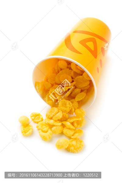 白色玉米片