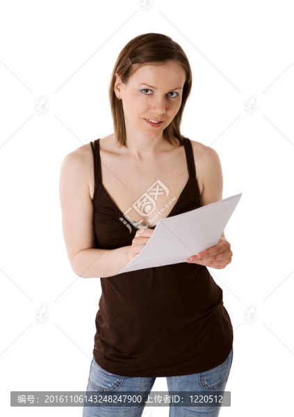 年輕的女人
