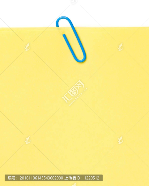 白色的紙夾
