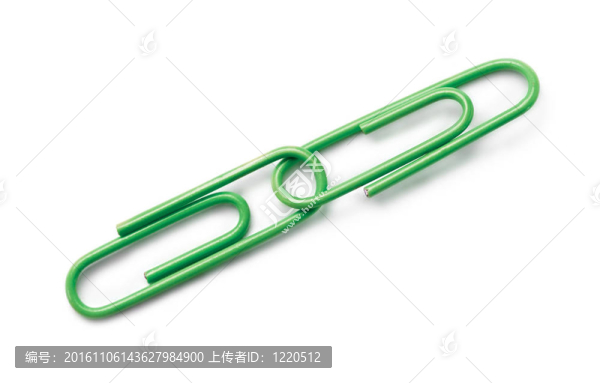 在白色背景上分離的剪輯