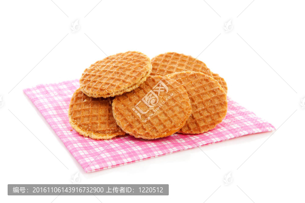 餅干和糖漿；典型的荷蘭stroopwafels