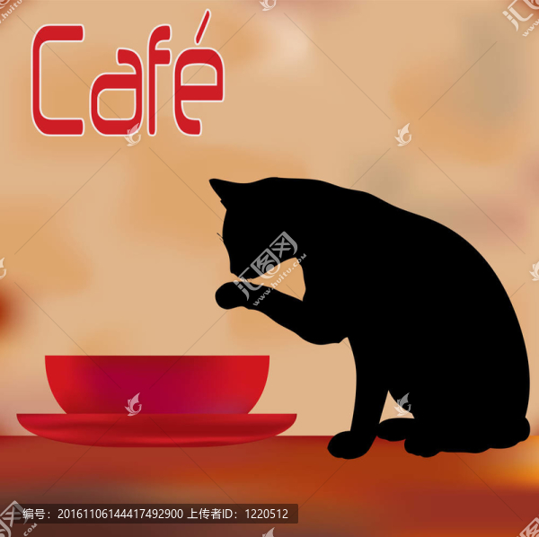 貓與奶油咖啡館菜單